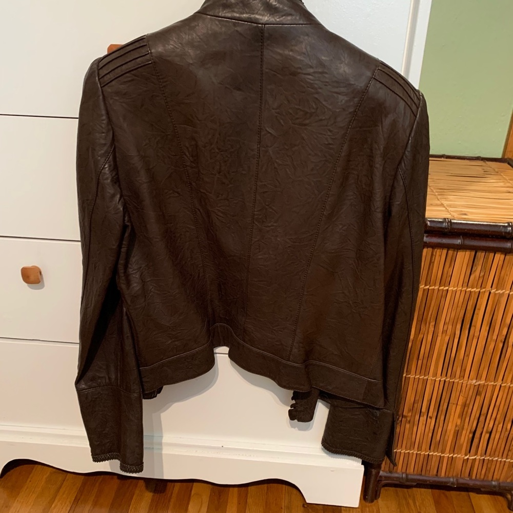 Leather jacket